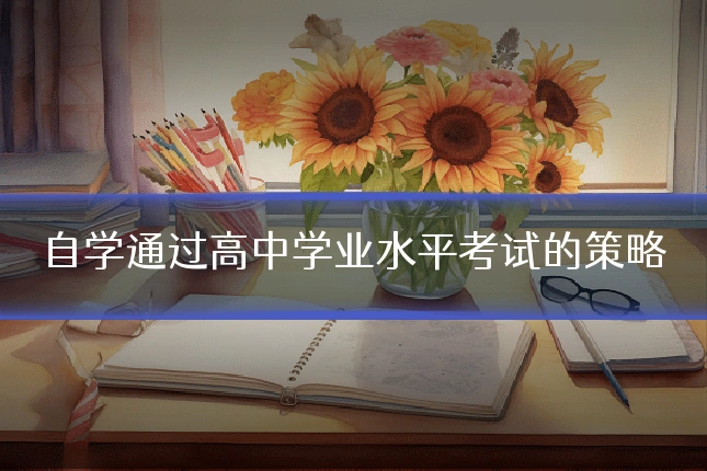 自学通过高中学业水平考试的策略