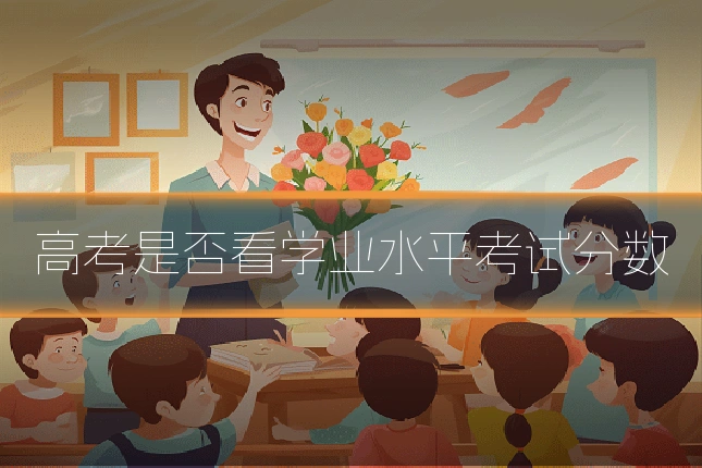 高考是否看学业水平考试分数