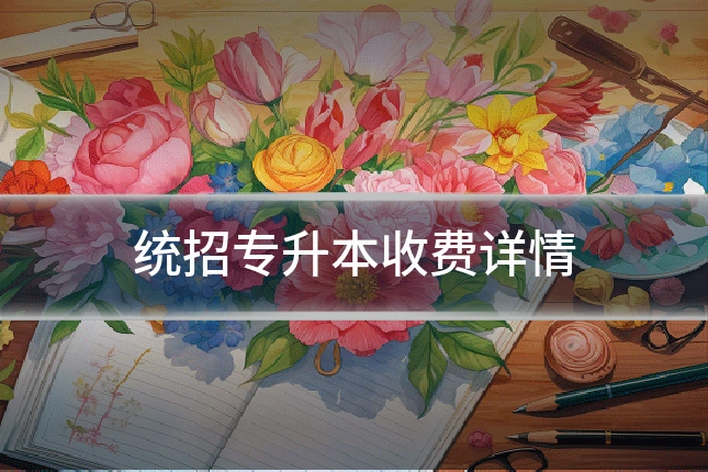 统招专升本收费详情