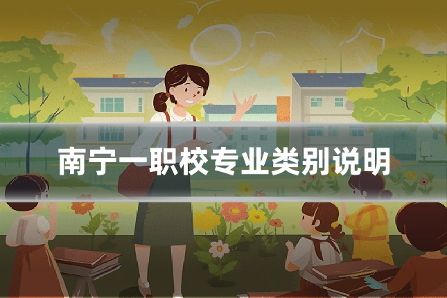 南宁一职校专业类别说明