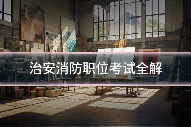 治安消防职位考试全解