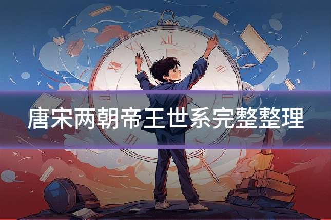 唐宋两朝帝王世系完整整理