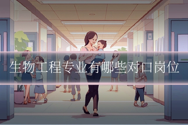 生物工程专业有哪些对口岗位