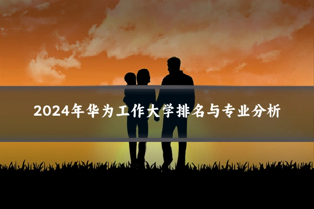 2024年华为工作大学排名与专业分析
