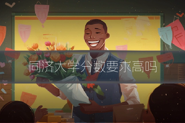 同济大学分数要求高吗