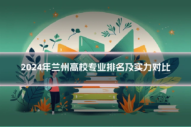 2024年兰州高校专业排名及实力对比