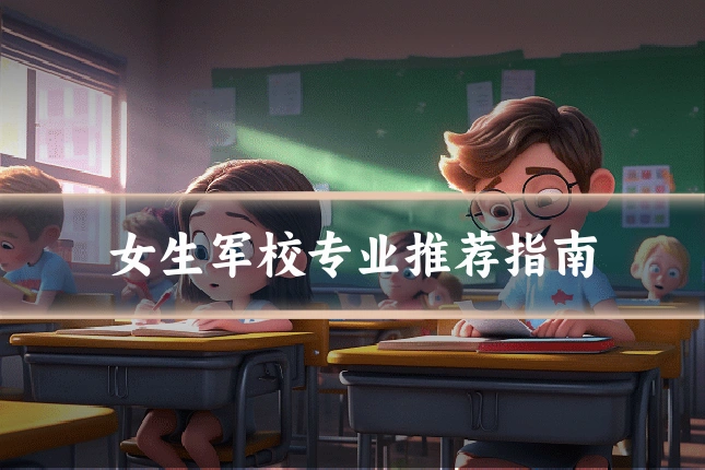 女生军校专业推荐指南