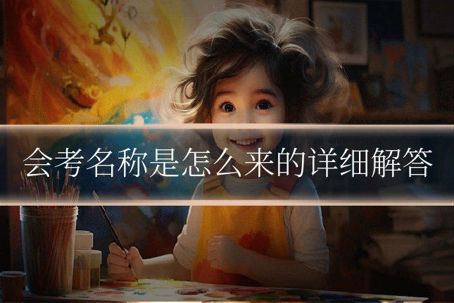 会考名称是怎么来的详细解答