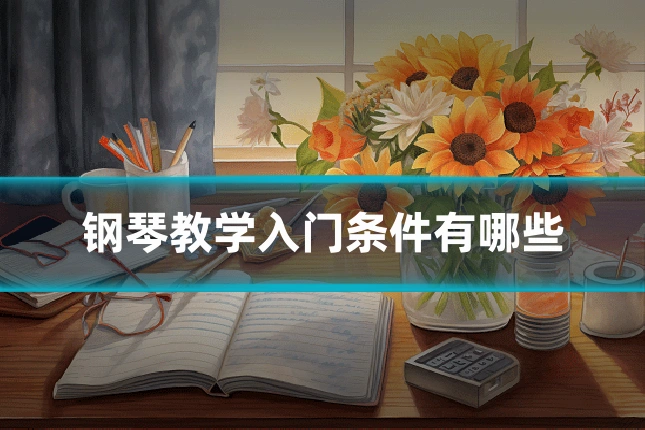 钢琴教学入门条件有哪些