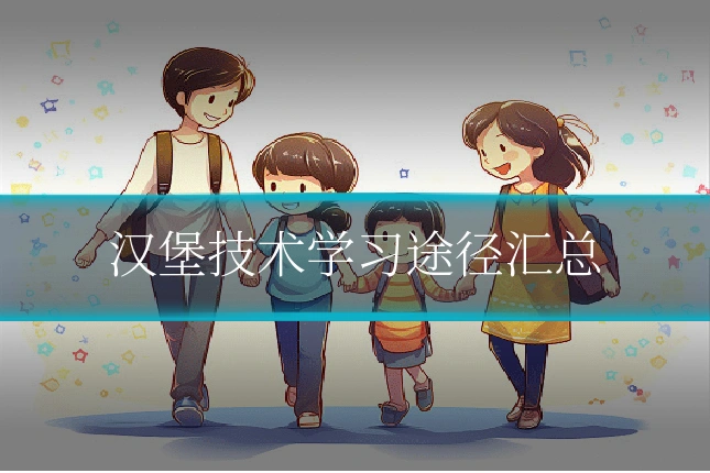 汉堡技术学习途径汇总