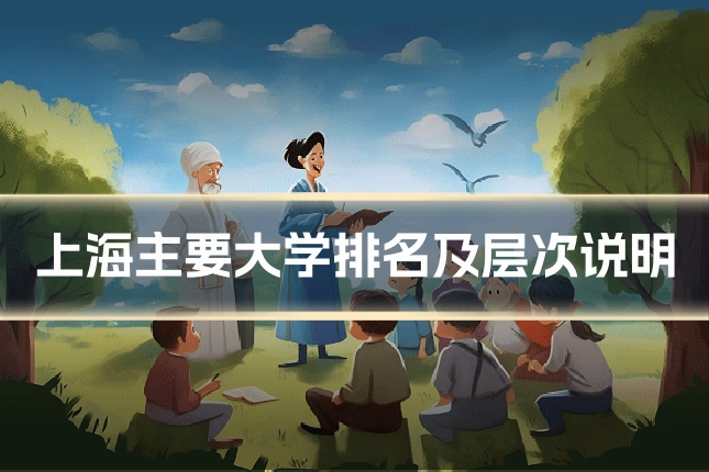 上海主要大学排名及层次说明