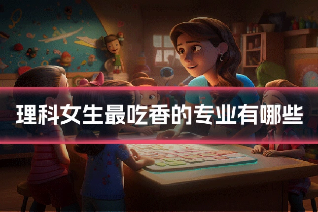 理科女生最吃香的专业有哪些