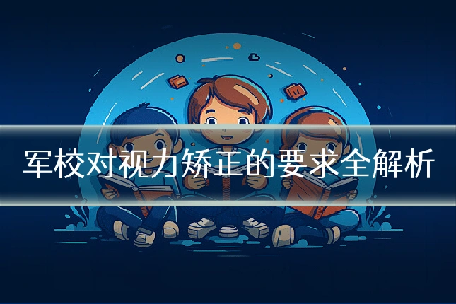 军校对视力矫正的要求全解析
