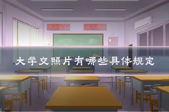 大学交照片有哪些具体规定