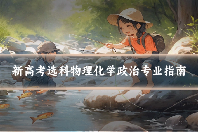 新高考选科物理化学政治专业指南