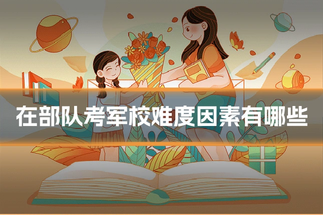在部队考军校难度因素有哪些