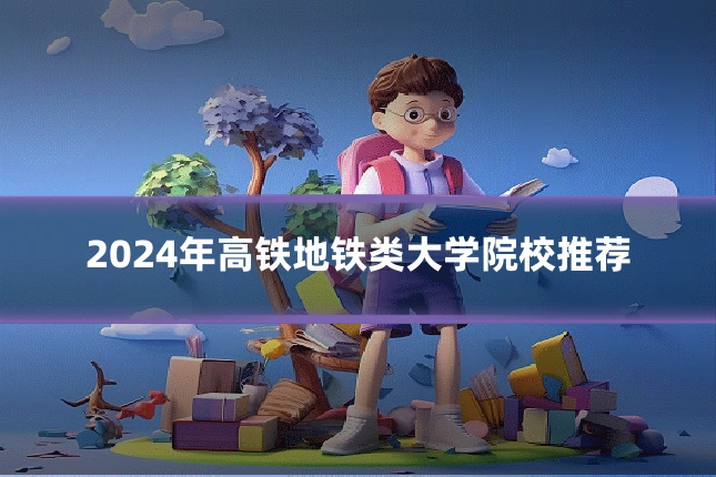 2024年高铁地铁类大学院校推荐
