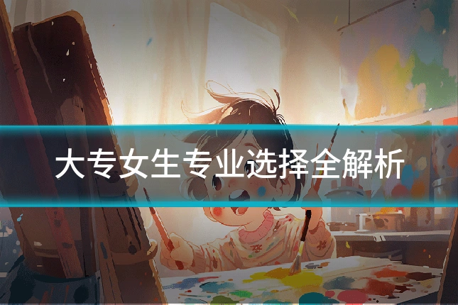 大专女生专业选择全解析
