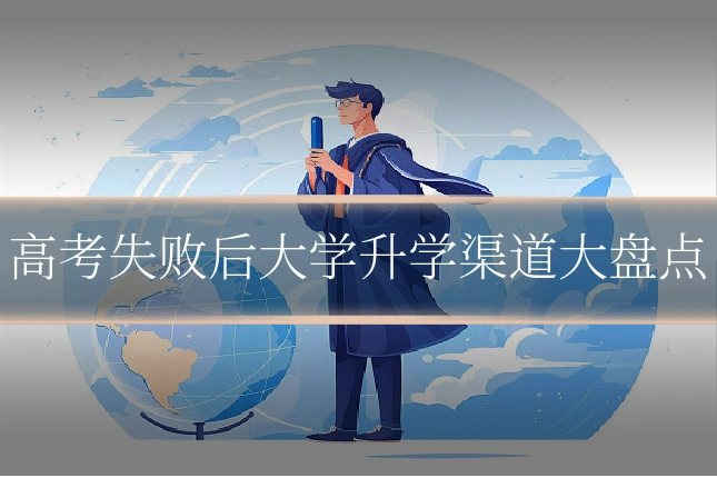 高考失败后大学升学渠道大盘点