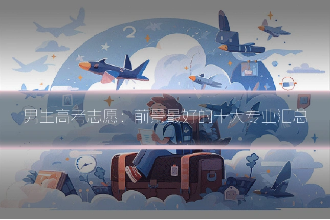 男生高考志愿：前景最好的十大专业汇总