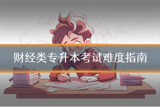 财经类专升本考试难度指南