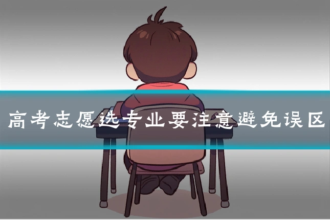 高考志愿选专业要注意避免误区