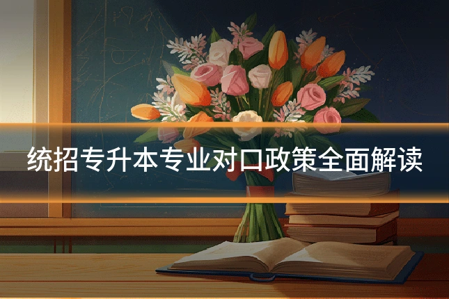 统招专升本专业对口政策全面解读