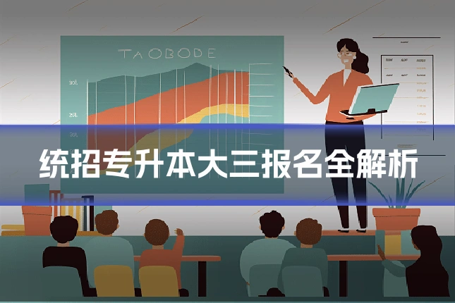 统招专升本大三报名全解析