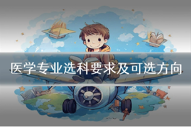 医学专业选科要求及可选方向