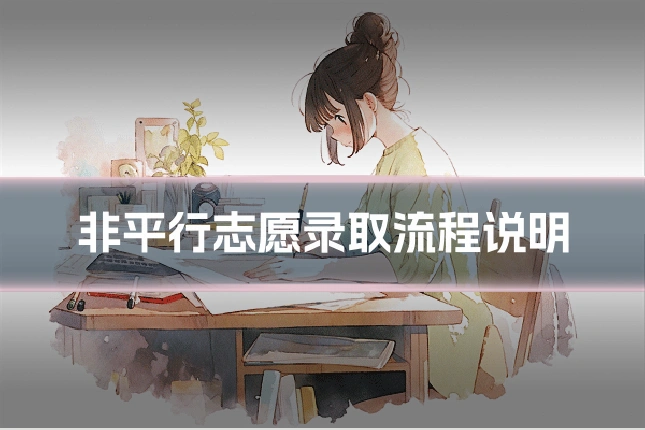 非平行志愿录取流程说明
