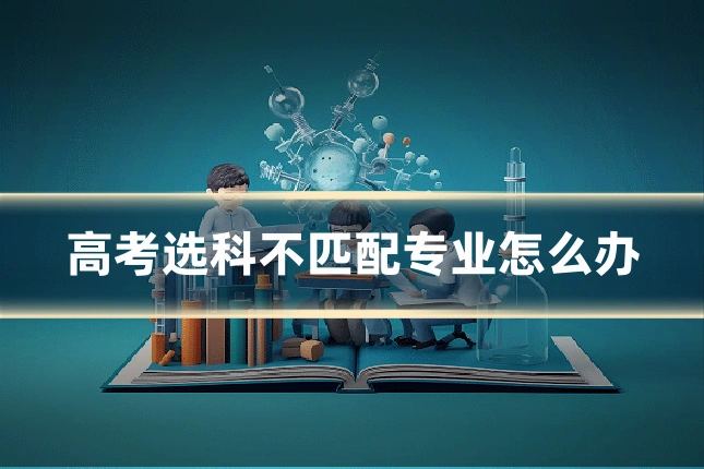 高考选科不匹配专业怎么办