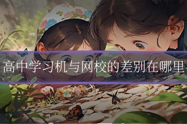 高中学习机与网校的差别在哪里