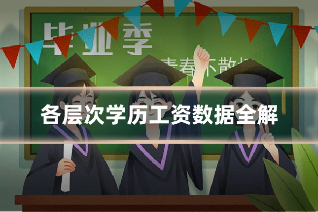 各层次学历工资数据全解
