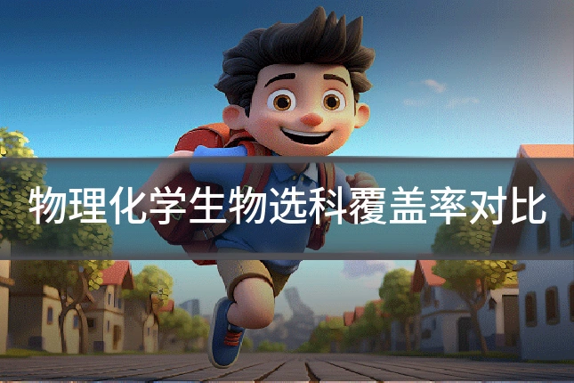 物理化学生物选科覆盖率对比
