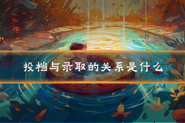 投档与录取的关系是什么