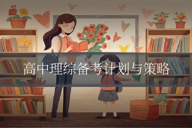 高中理综备考计划与策略
