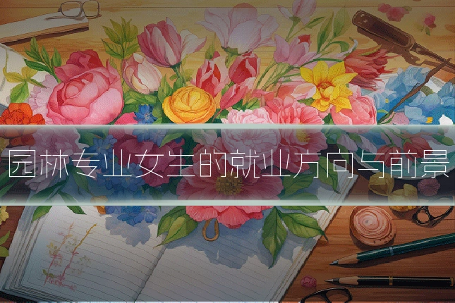 园林专业女生的就业方向与前景