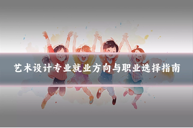 艺术设计专业就业方向与职业选择指南