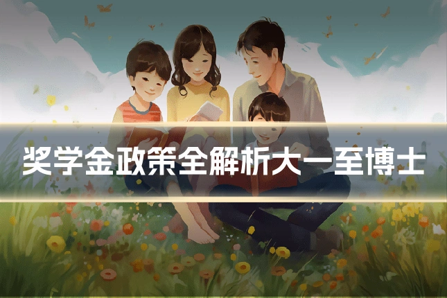 奖学金政策全解析大一至博士