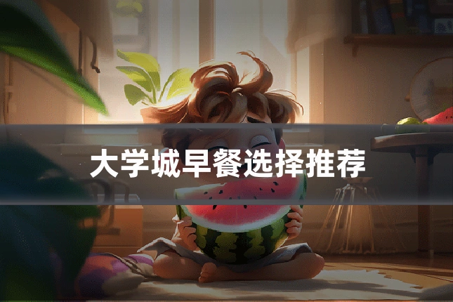 大学城早餐选择推荐