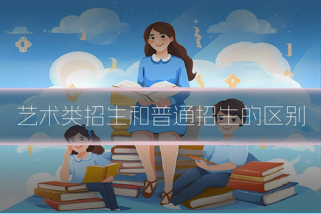 艺术类招生和普通招生的区别