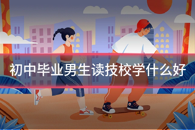初中毕业男生读技校学什么好