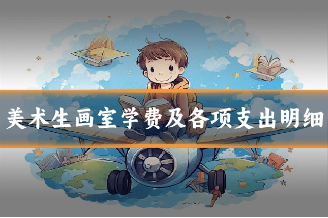 美术生画室学费及各项支出明细