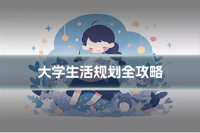 大学生活规划全攻略