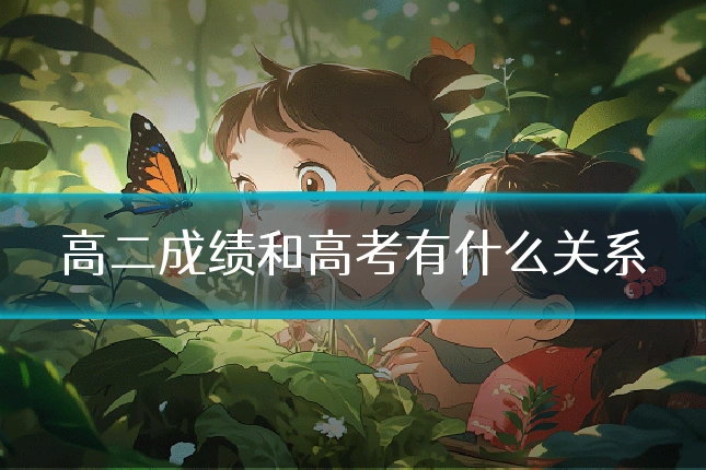 高二成绩和高考有什么关系