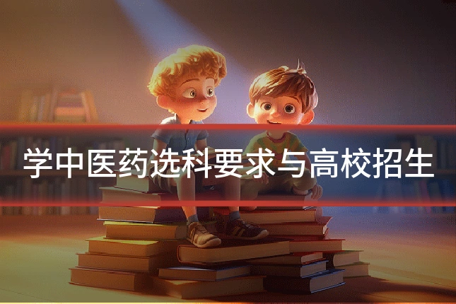 学中医药选科要求与高校招生