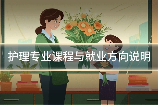 护理专业课程与就业方向说明