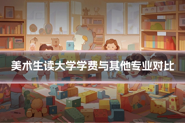 美术生读大学学费与其他专业对比