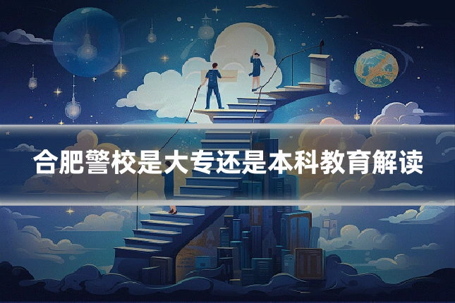 合肥警校是大专还是本科教育解读