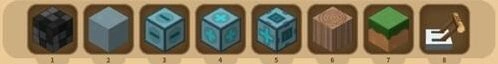 迷你世界两用滑滑梯制作流程